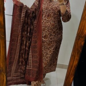 Readymade Three Piece Digital Print Shalwar Kameez